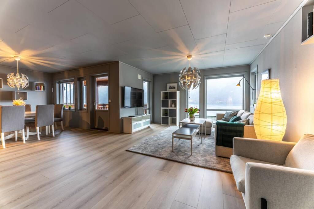 Appartement Langfoss à Etnesjoen Extérieur photo